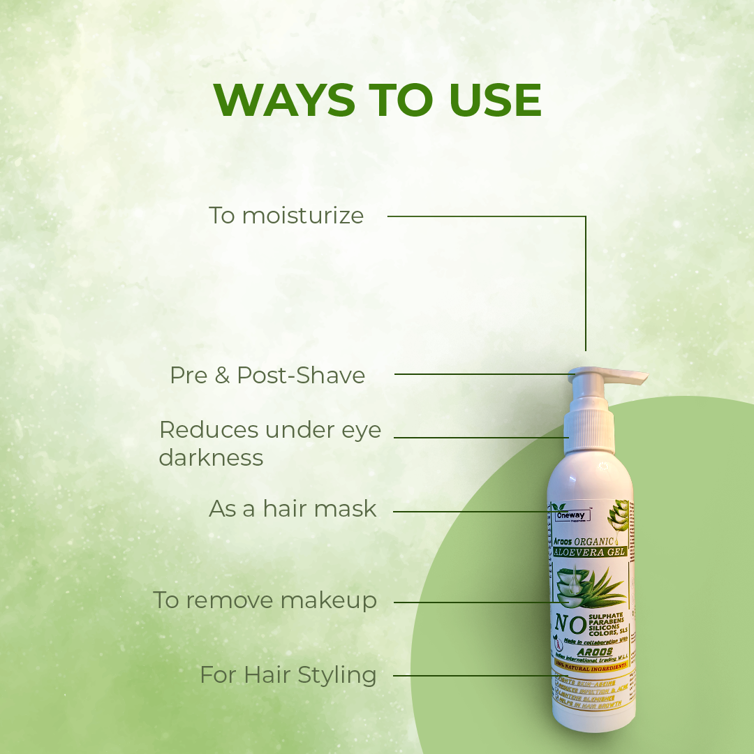 Aroos Organic Aloevera Gel